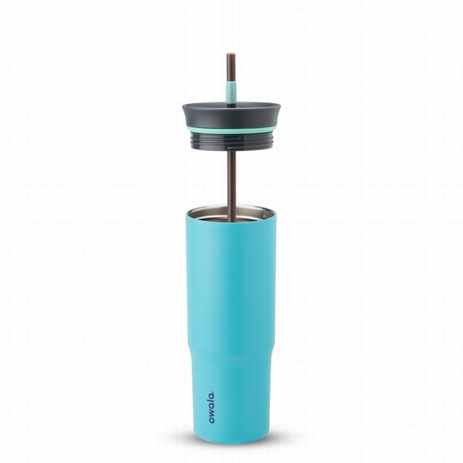 owala drinkfles van 710 ml 24 oz blauw