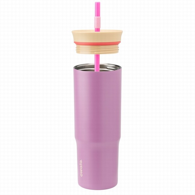 owala drinkfles van 710 ml 24 oz in paars