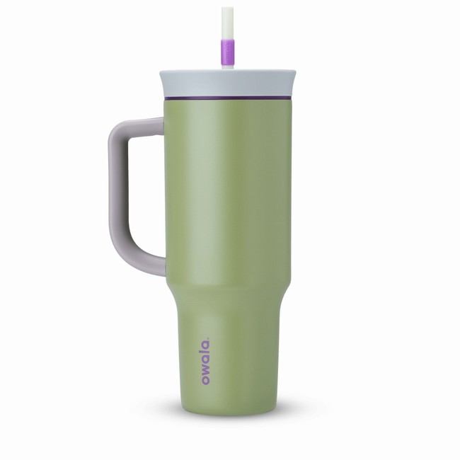 owala 40oz drinkbekers met waterfles groen