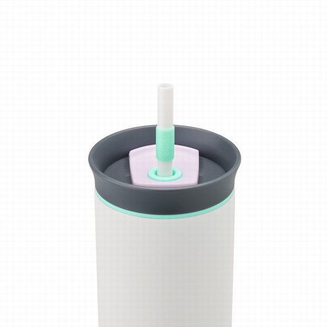 owala drinkflessen van 710 ml 24 oz in het wit